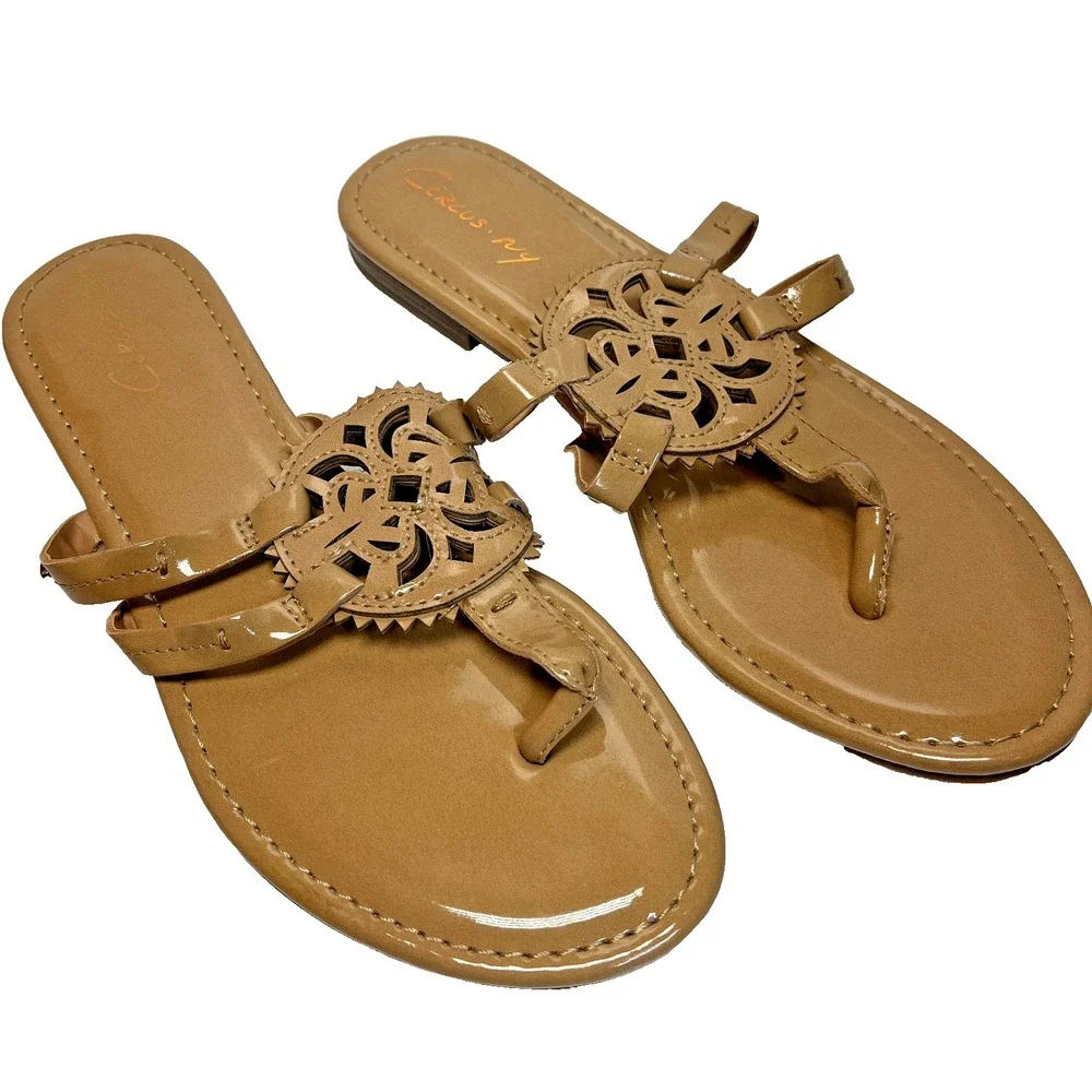 Circus by Sam Edelman Canyon Women's Sandals Size 8.5M Beige‎